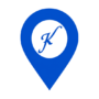Kalle-Bäcker Logo-Pin zur Standortkennzeichnung